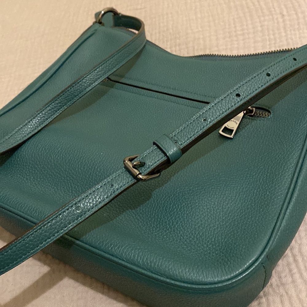 Coach Chaise green polished pebble leather bag . Very good condition - Picture 14 of 14